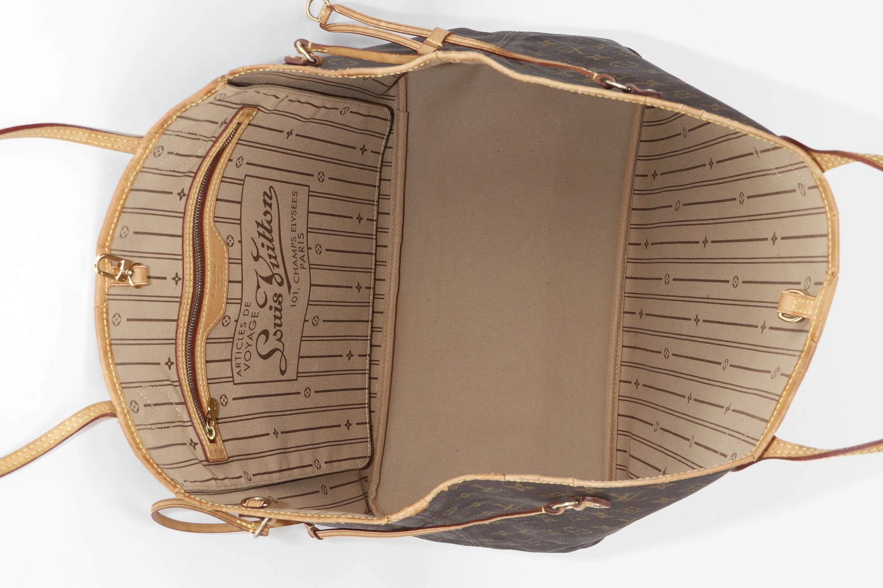 LOUIS VUITTON NEVERFULL (SP4058) GM MONOGRAM CANVAS, NO DUST COVER & BOX