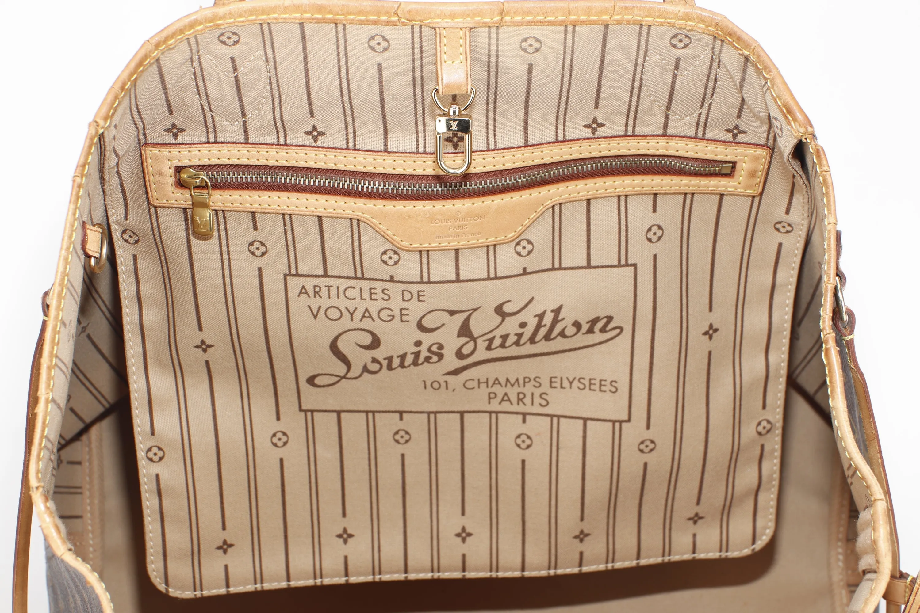 LOUIS VUITTON NEVERFULL (SP4058) GM MONOGRAM CANVAS, NO DUST COVER & BOX