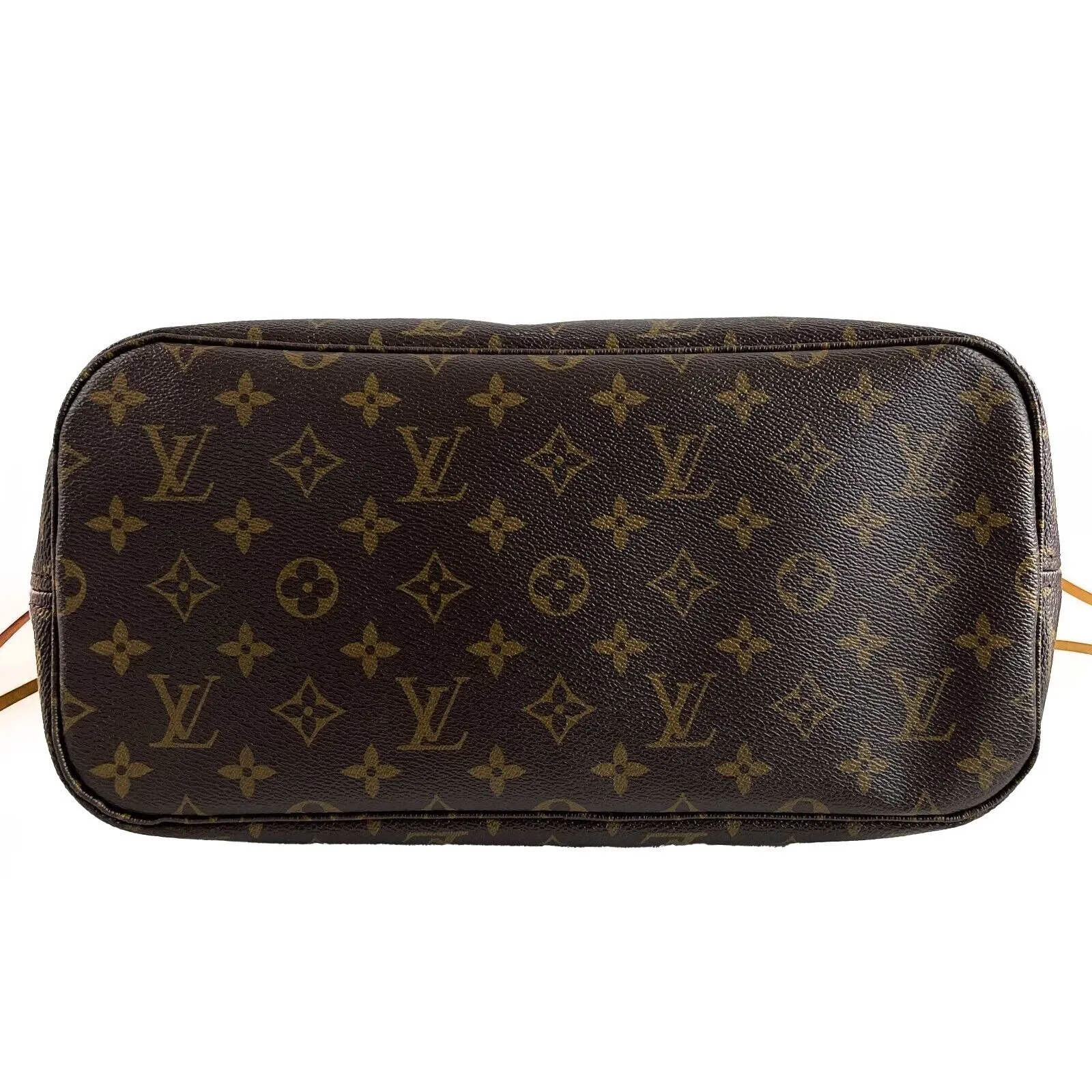 Louis Vuitton - Pristine LV Neverfull MM - Brown Monogram Canvas Tote - FULL KIT