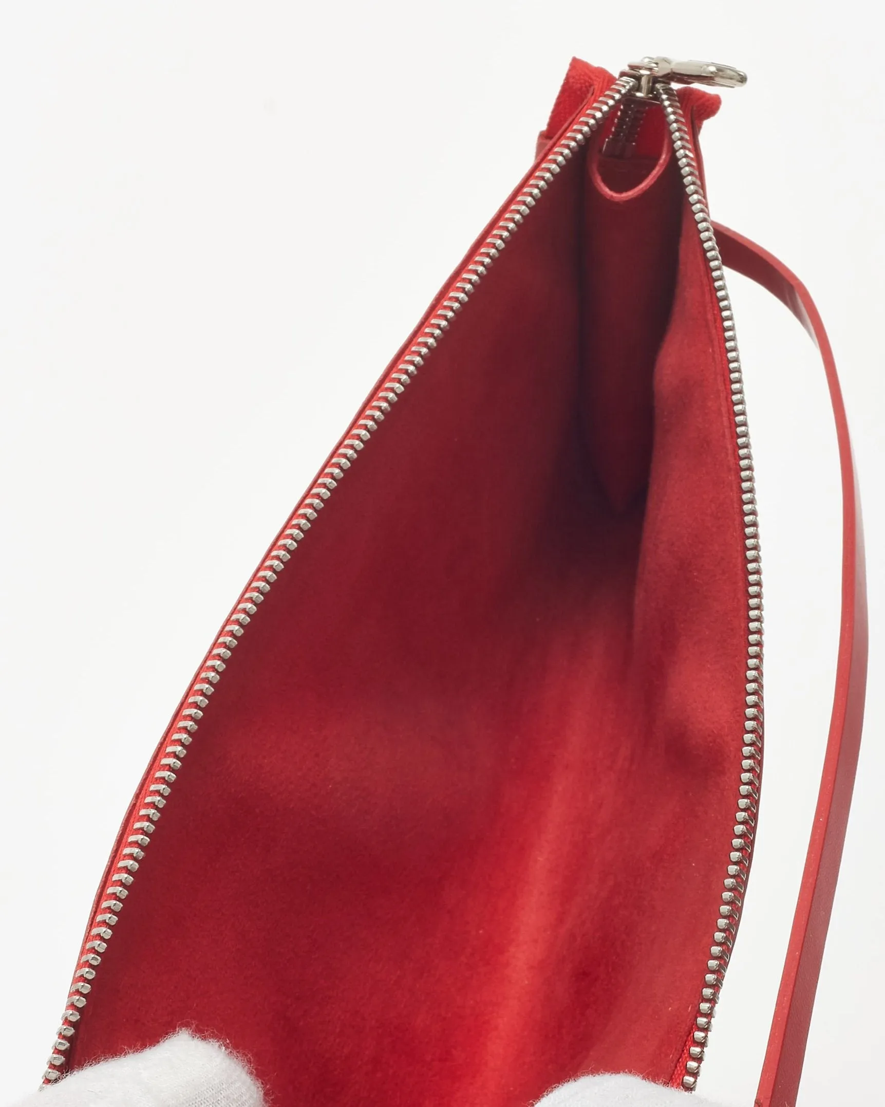 Louis Vuitton Red Epi Leather Pochette Accessoires Bag