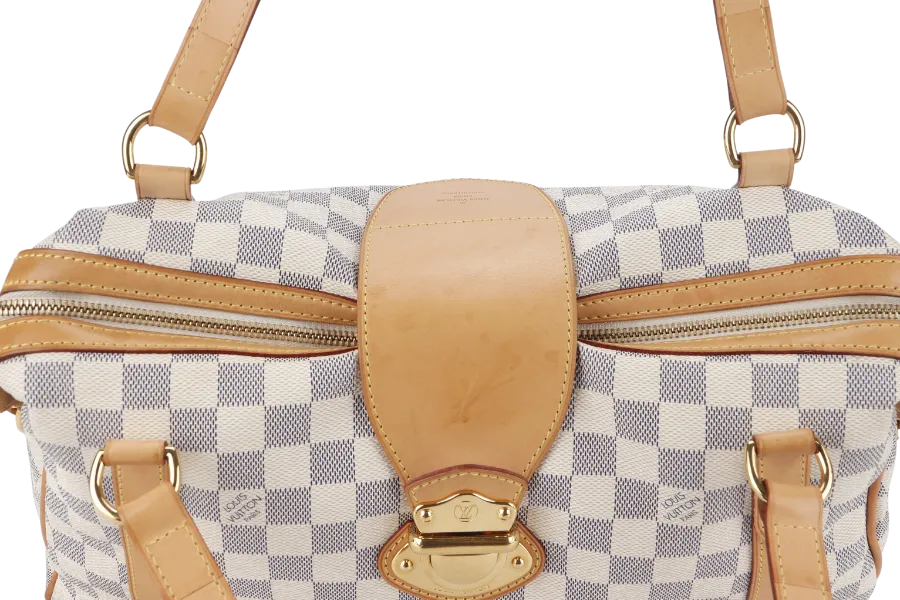 LOUIS VUITTON STRESA GM (N42220) DAMIER AZUR GOLD HARDWARE NO DUST COVER