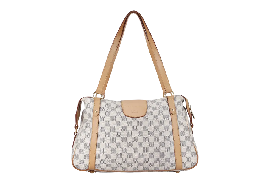 LOUIS VUITTON STRESA GM (N42220) DAMIER AZUR GOLD HARDWARE NO DUST COVER