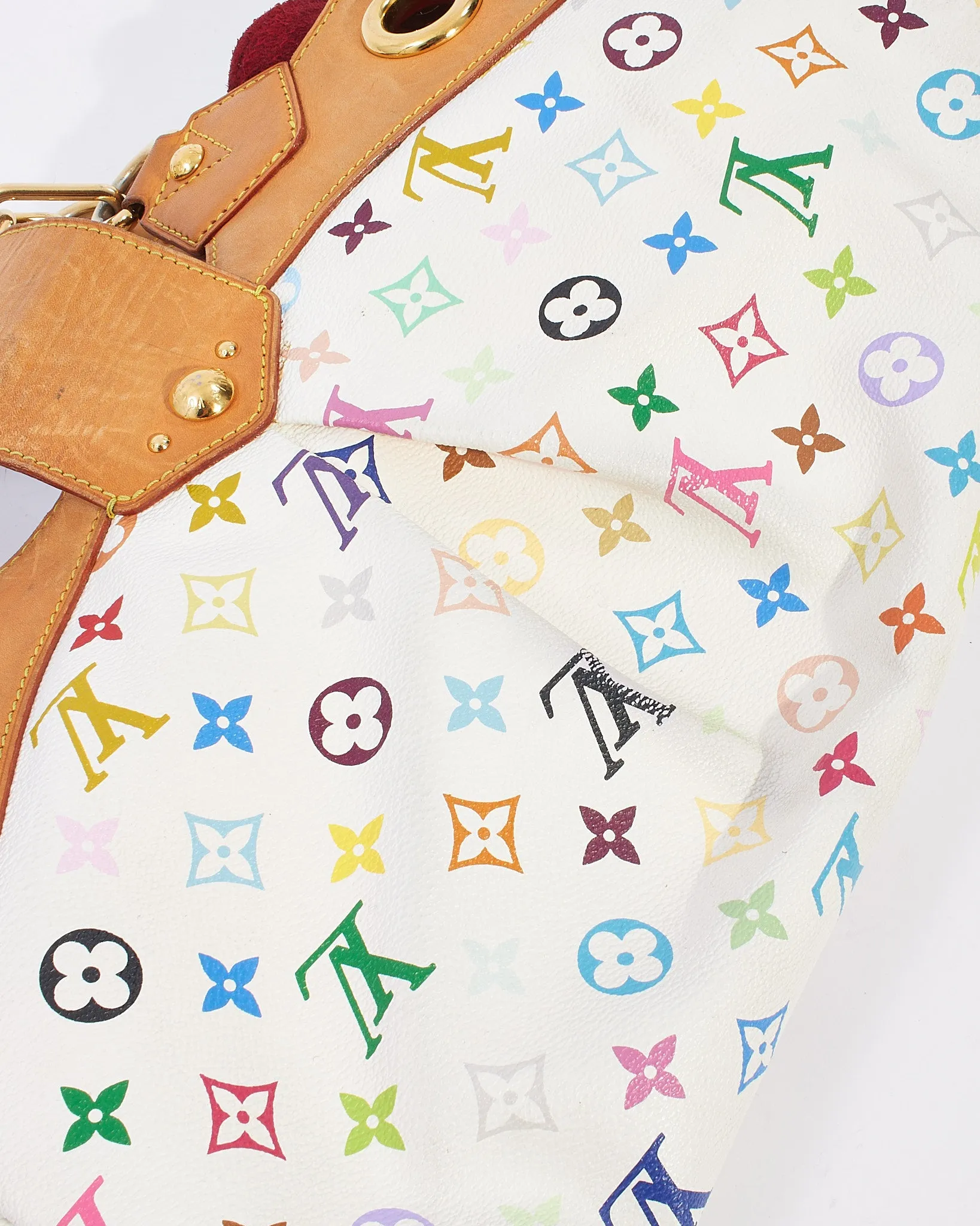 Louis Vuitton White Monogram Multicolore Ursula Bag