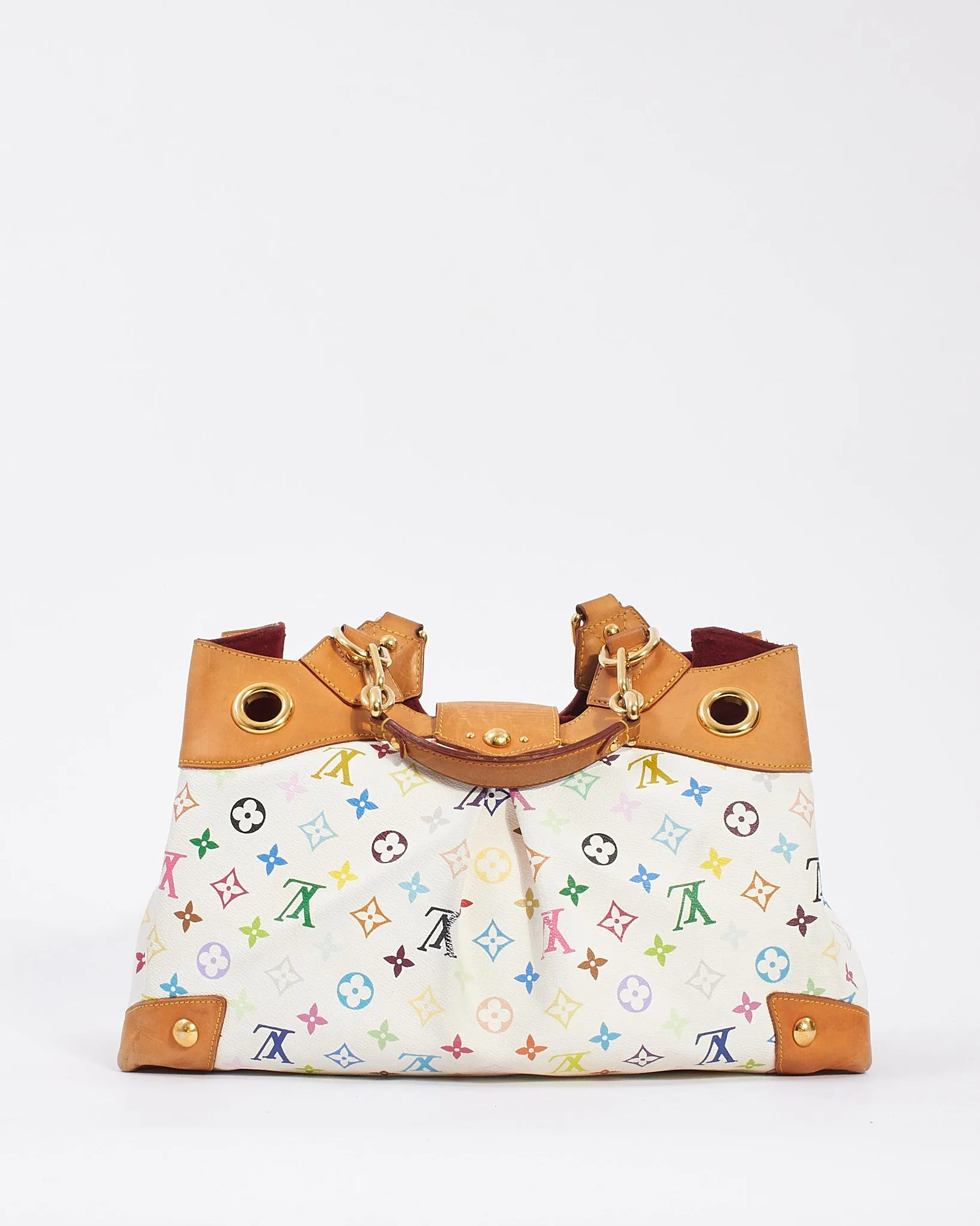 Louis Vuitton White Monogram Multicolore Ursula Bag