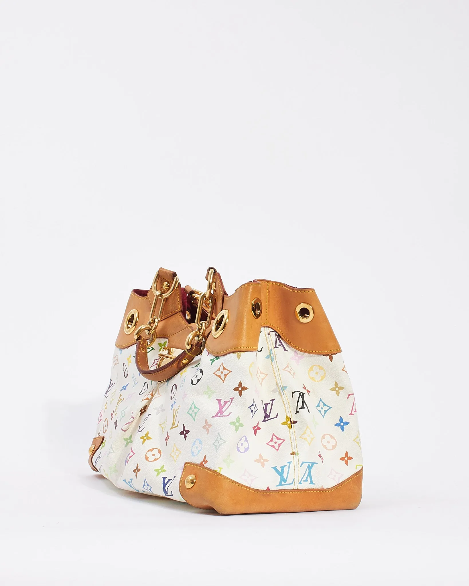 Louis Vuitton White Monogram Multicolore Ursula Bag