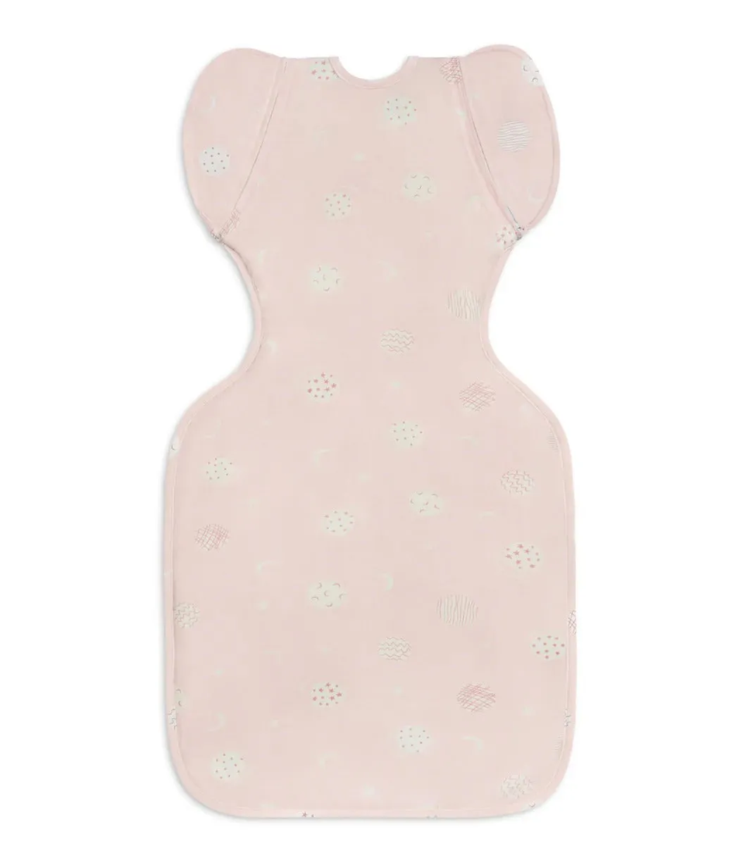 Love To Dream Swaddle Up Transition Bag Bamboo Lite Little Dreamer Light Pink