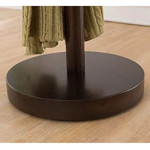 LUHEN Pure Solid Wood Hanger Floor Red Oak Hanging Clothes Rack Bedroom American Minimalist niture
