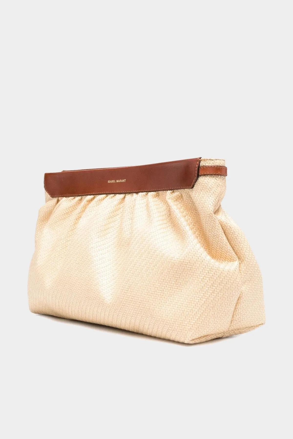 Luz Pouch in Natural Cognac