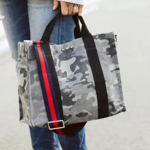 Madi Canvas Crossbody Tote