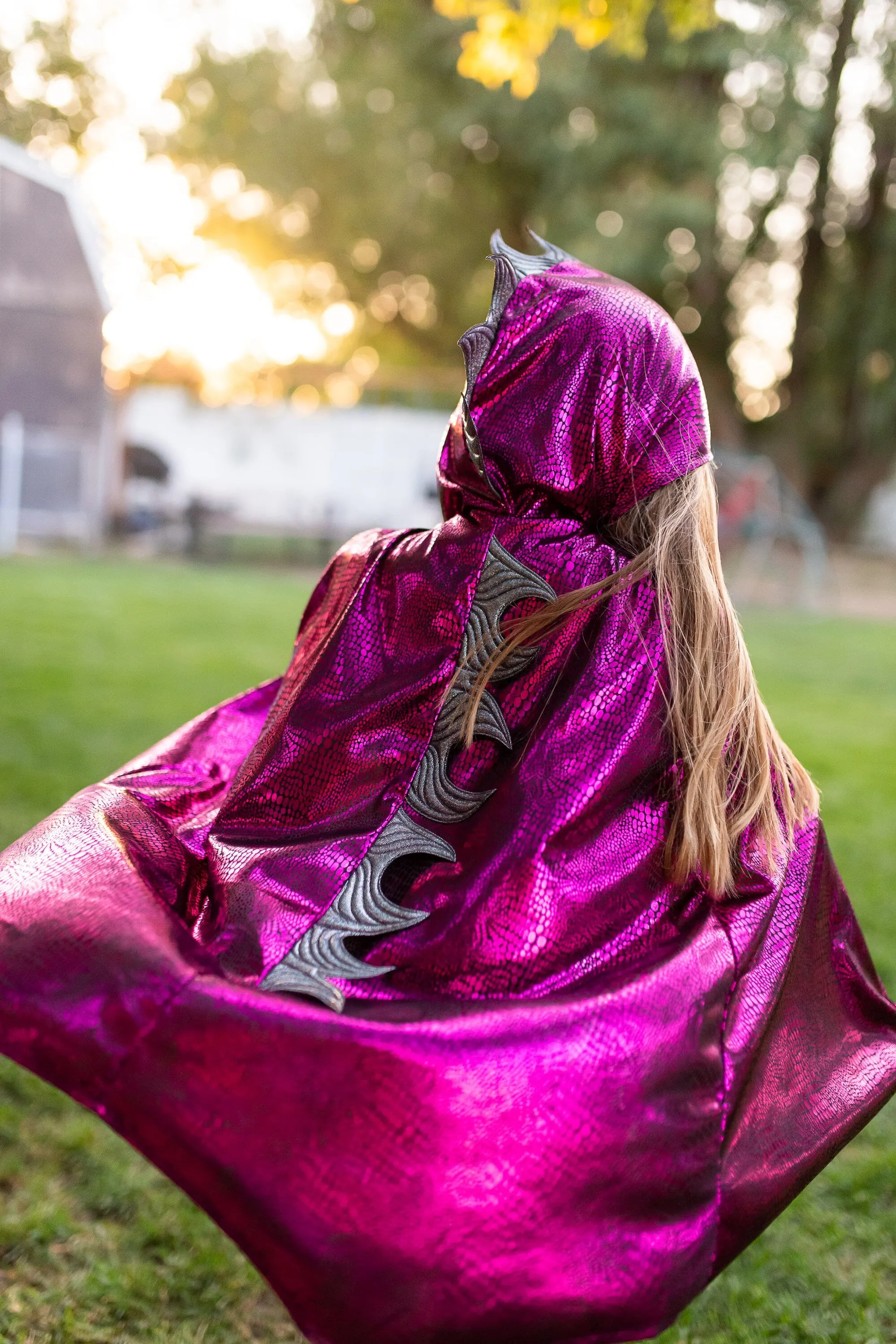 Magenta Dragon Cloak