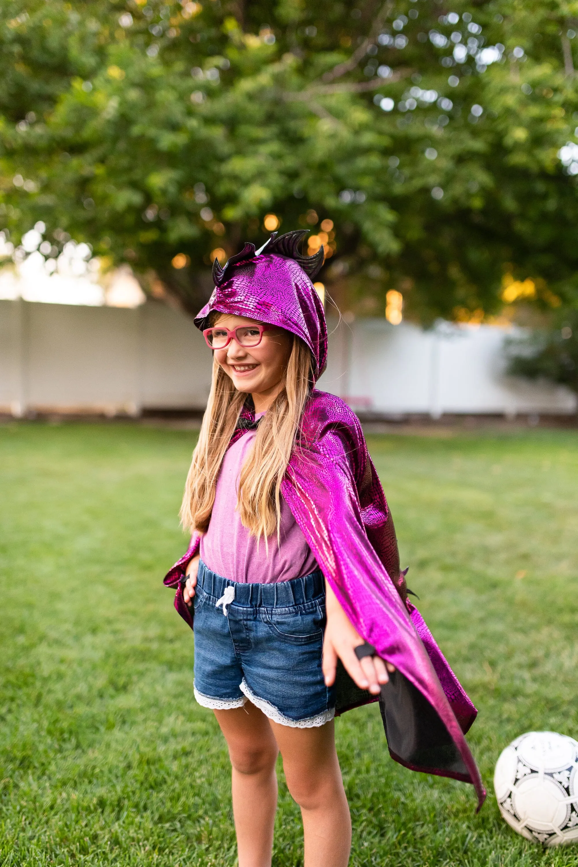 Magenta Dragon Cloak