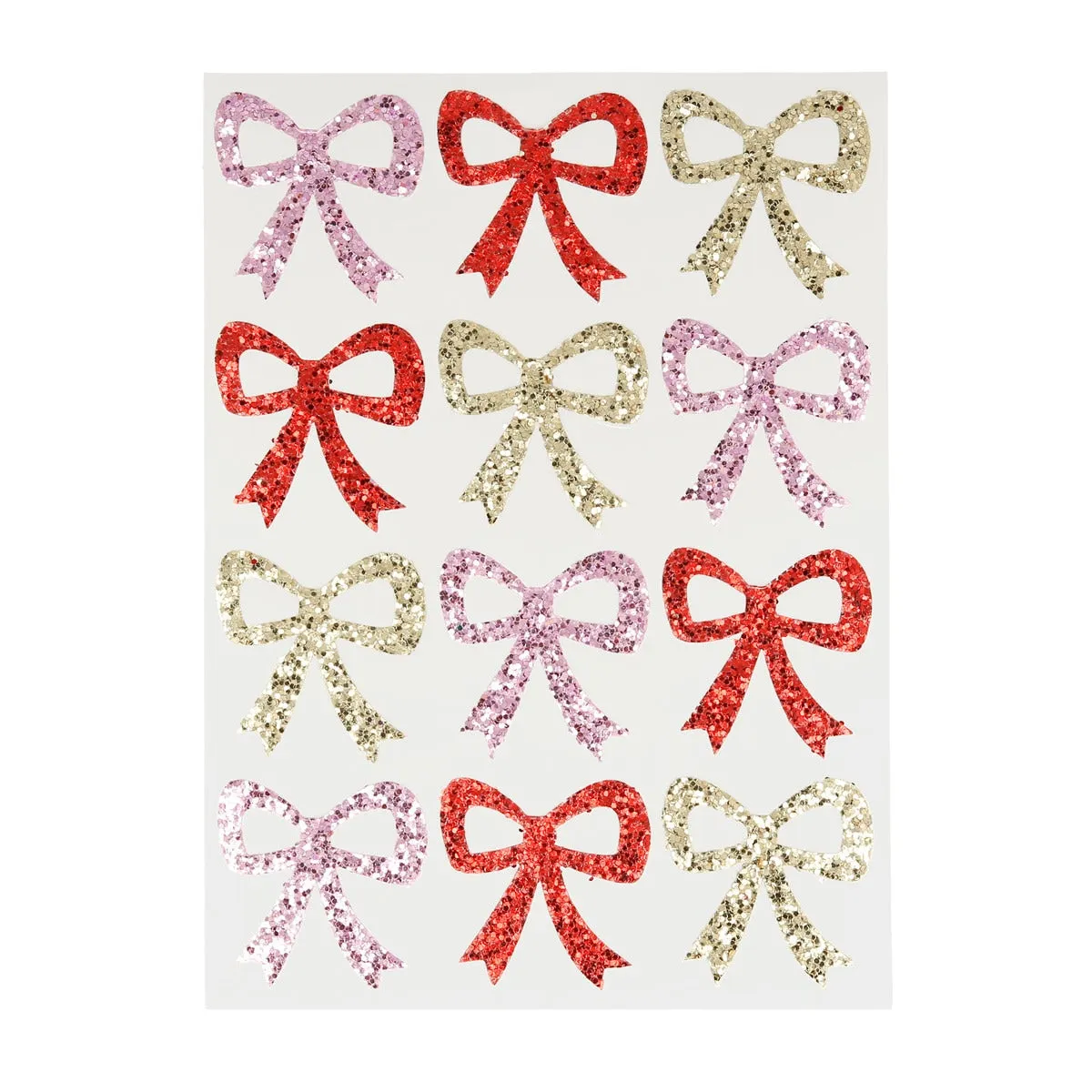 Meri Meri Glitter Bow Stickers