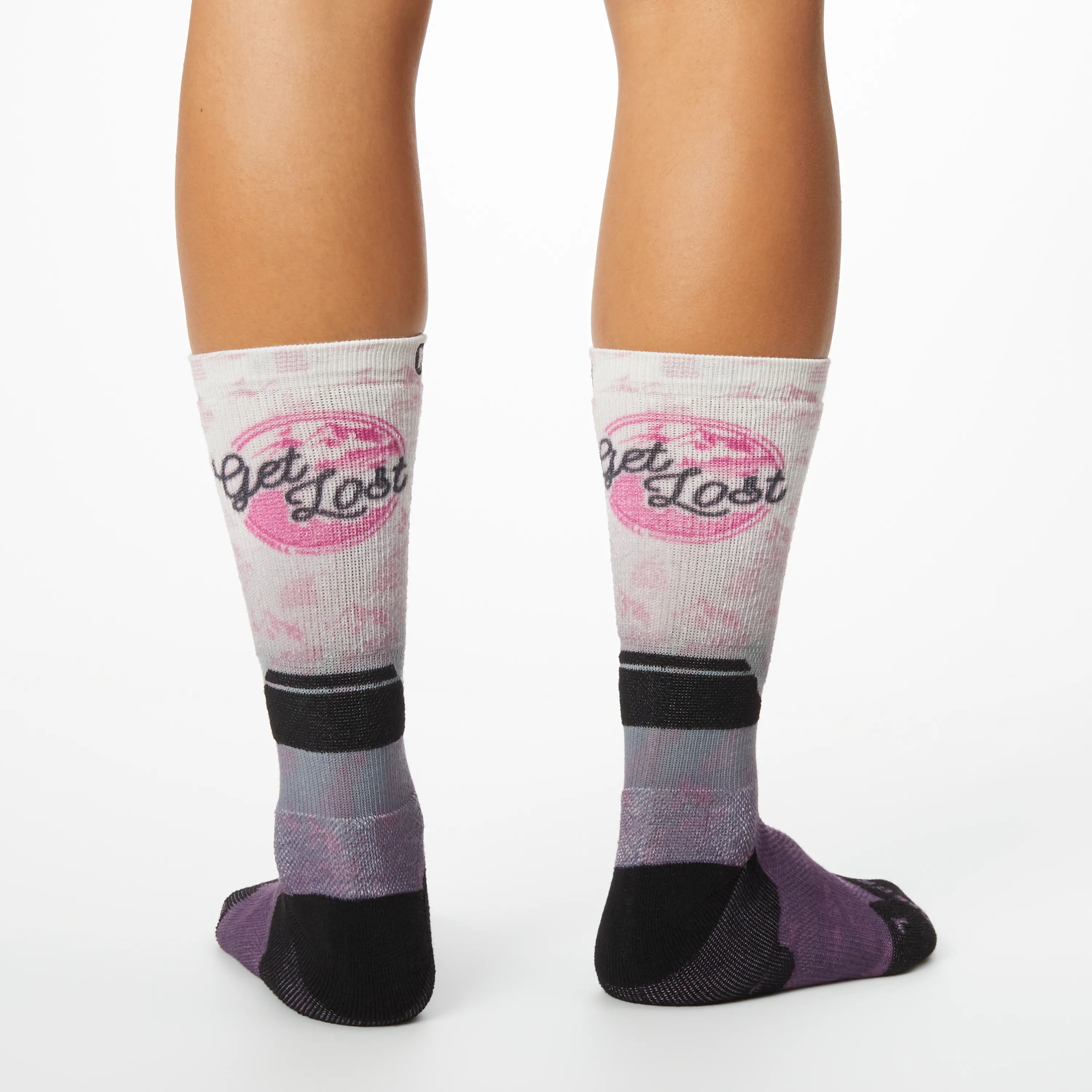 Merrell Tonal Printed Performance Crew Socks
