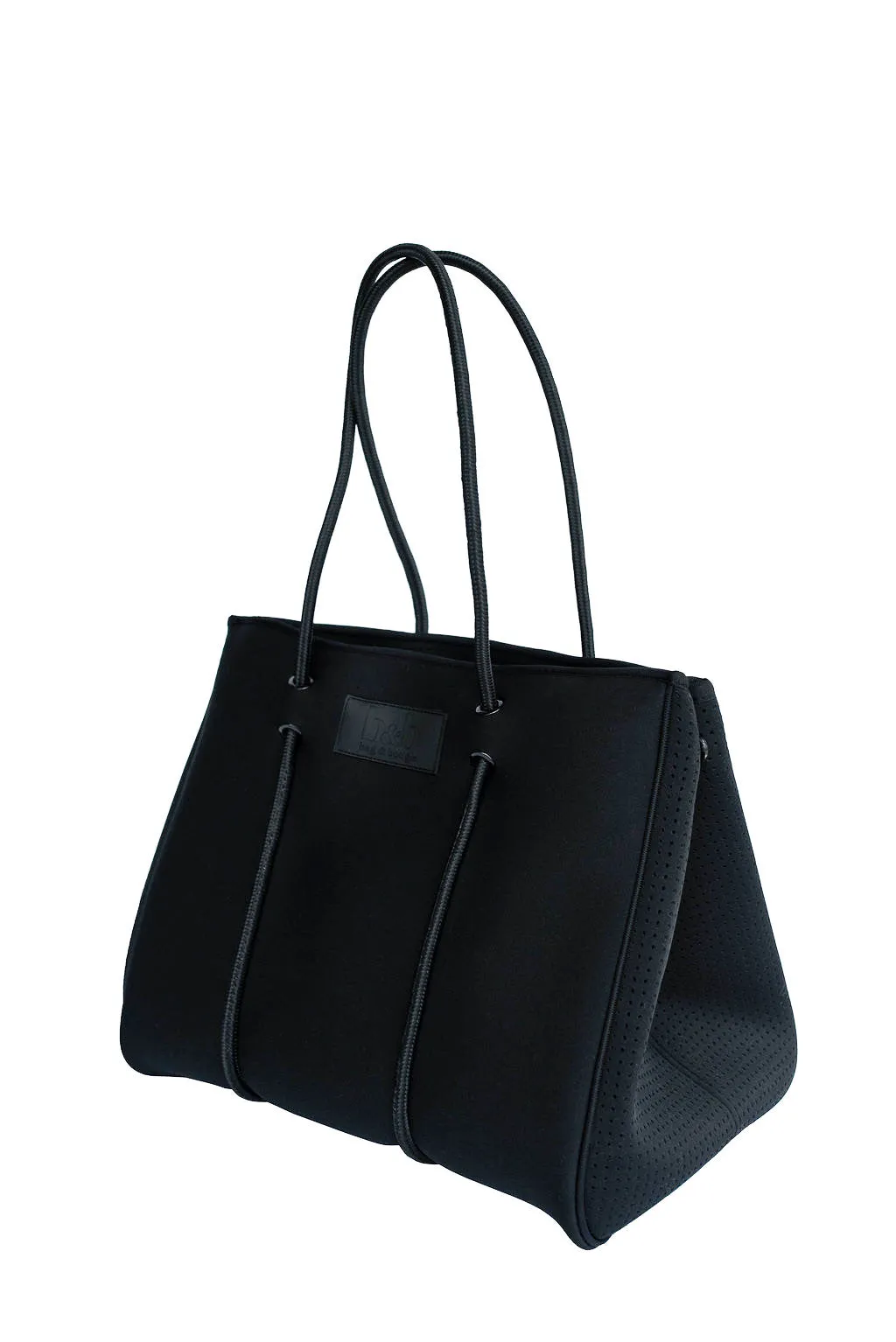 Midnight Neoprene Tote