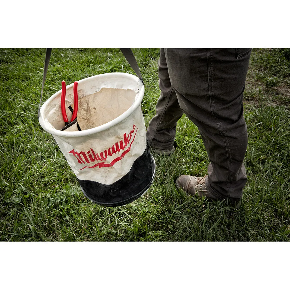 Milwaukee 48-22-8270 Canvas Utility Bucket w/ Pockets