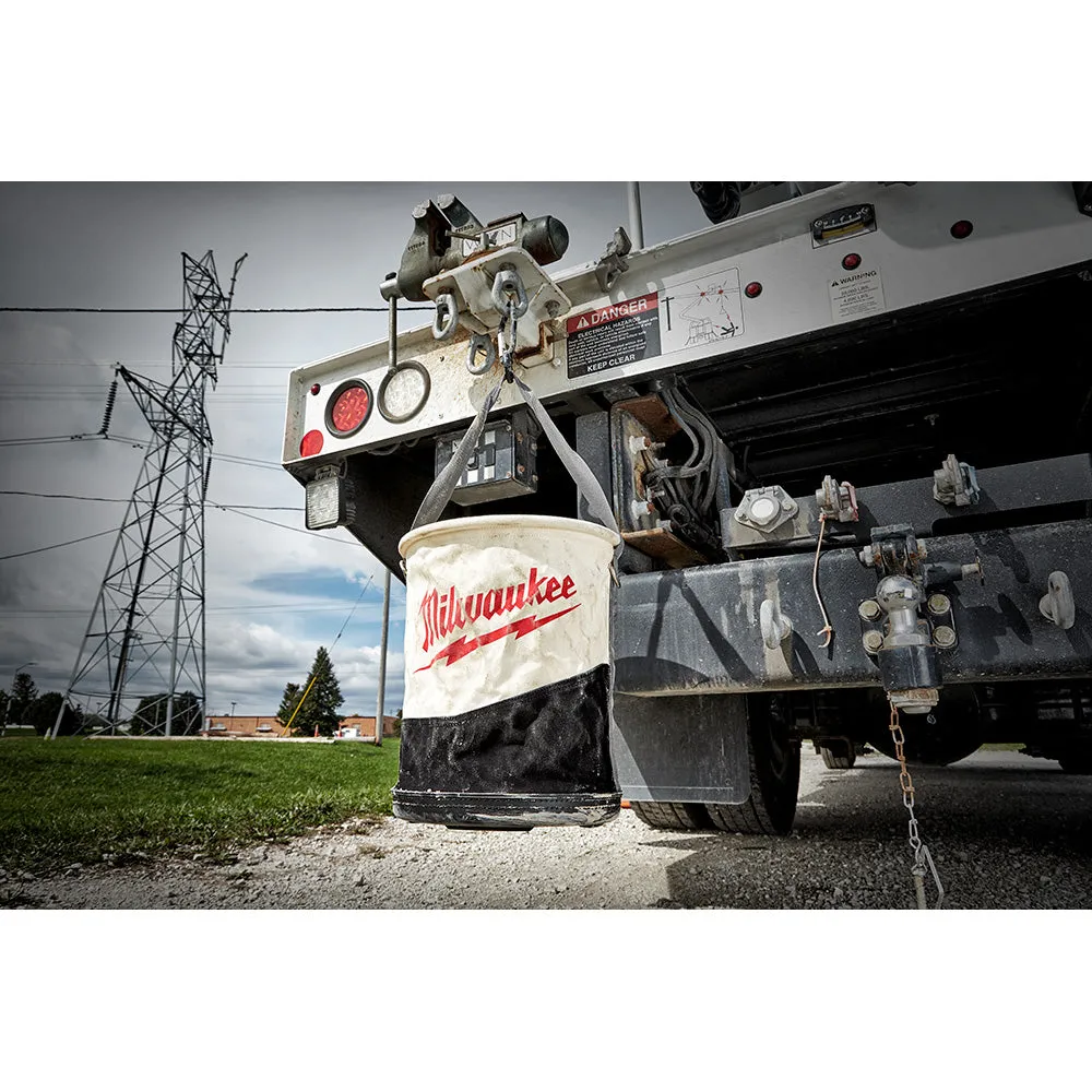 Milwaukee 48-22-8270 Canvas Utility Bucket w/ Pockets
