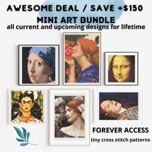Mini Art Paintings Shop Bundle