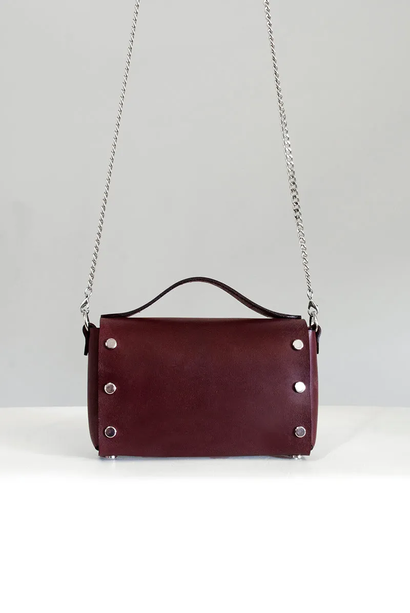 Mini Choker Bag - Oxblood