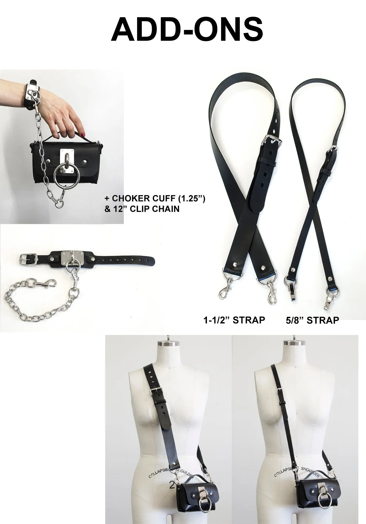 Mini Choker Bag - Oxblood