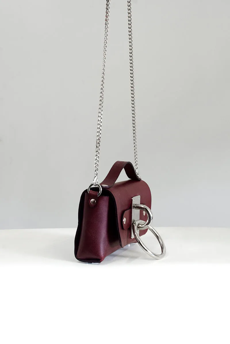 Mini Choker Bag - Oxblood