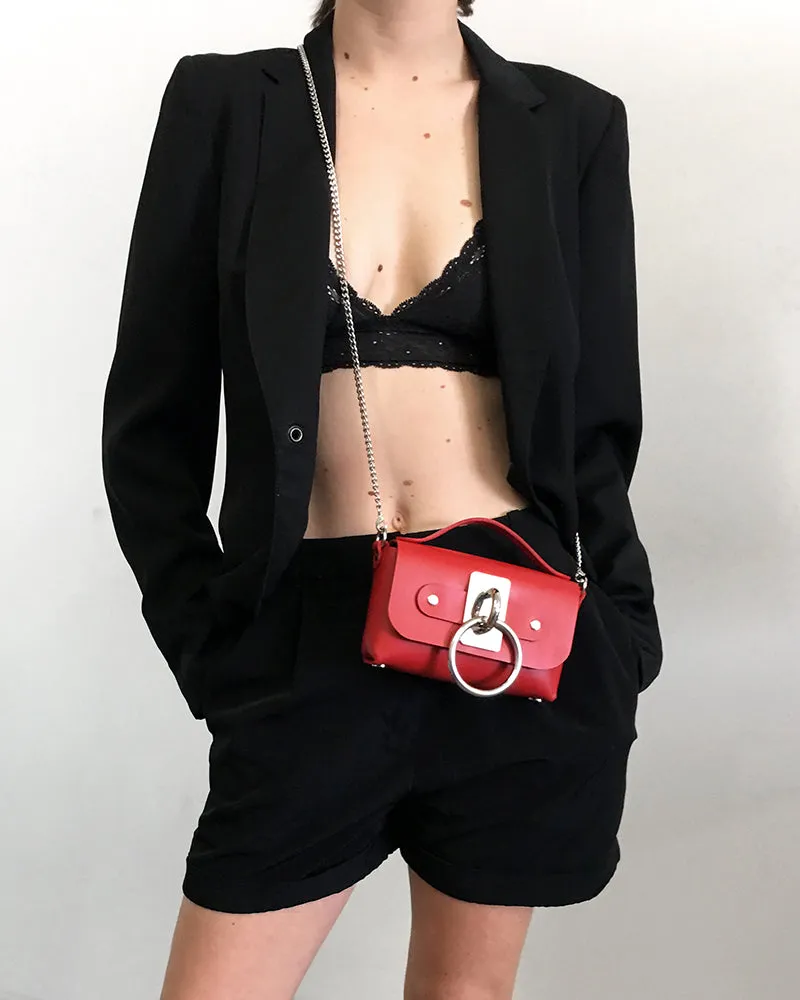 Mini Choker Bag - Oxblood