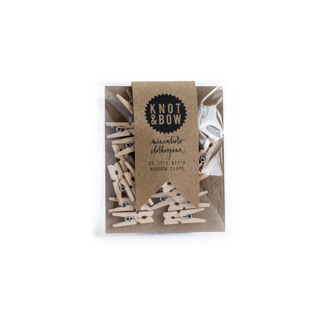 Mini Clothespins