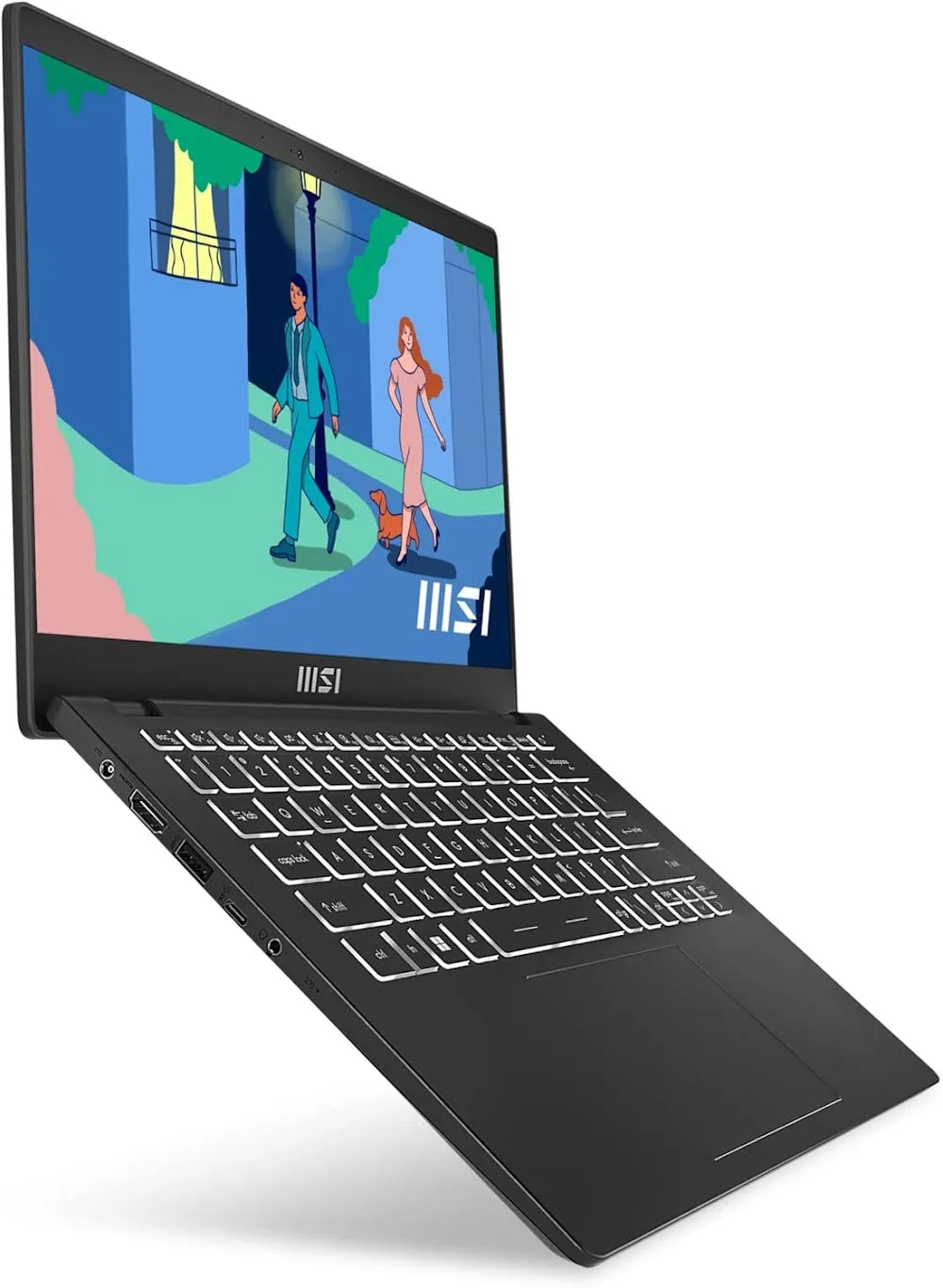 Msi Modern 14 C12M-479Sg [Iris Xe / 14" Fhd/ I7-1255U/ 16Gb/ 512Gb ] Classic Black