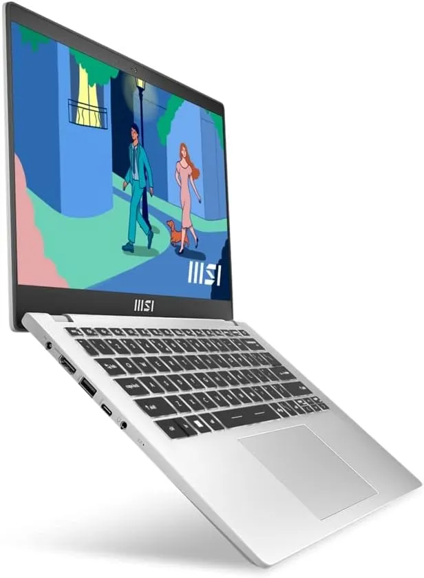 Msi Modern 14 C7M-057Sg [Radeon / 14" Fhd/ Ryzen 7 7730U/ 16Gb/ 512Gb ] Urban Silver