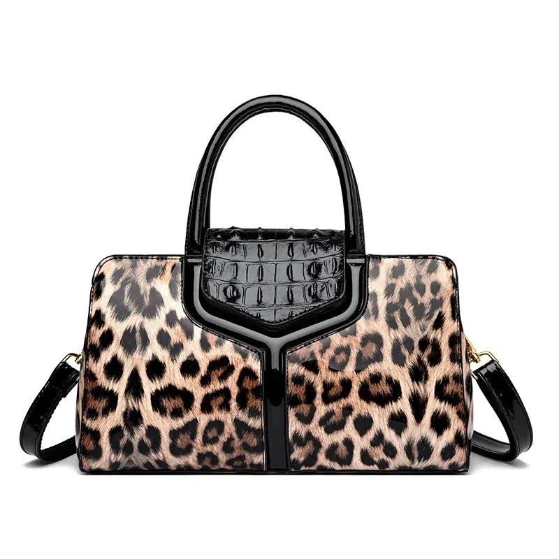 Multiple Styles Leopard Pattern Leather Women's Handbags Luxury Fashion Lady Tote Bag Designer Shoulder Messenger Bags Sac