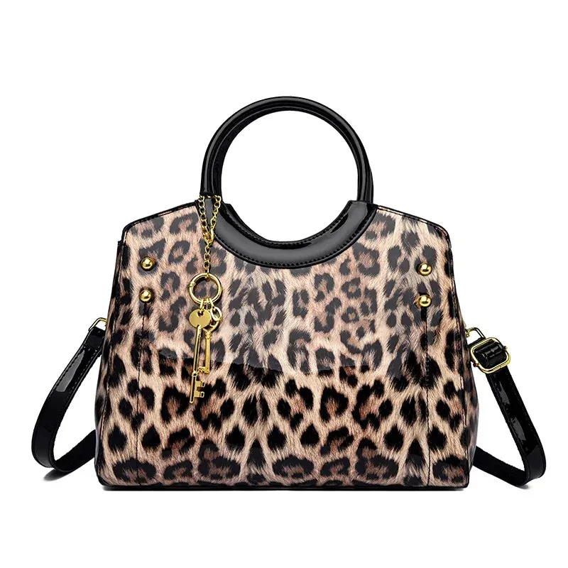 Multiple Styles Leopard Pattern Leather Women's Handbags Luxury Fashion Lady Tote Bag Designer Shoulder Messenger Bags Sac