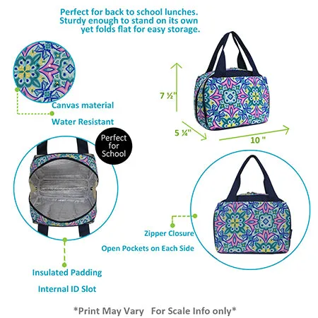 Nile Florals NGIL Insulated Lunch Bag