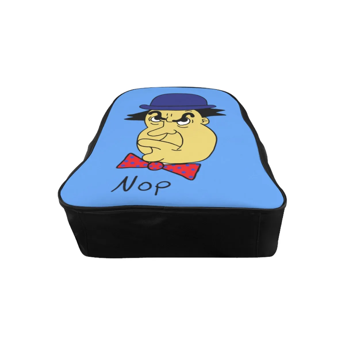 Nop light blue School Backpack