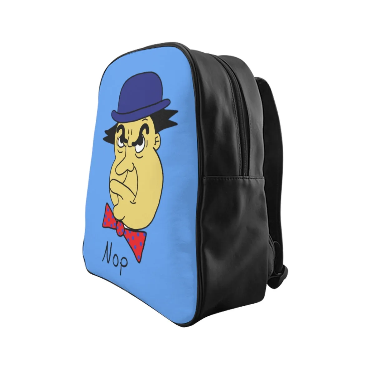 Nop light blue School Backpack