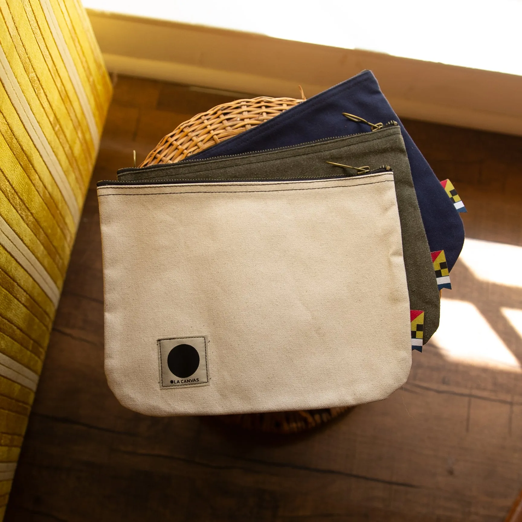 Ola Canvas Traveler Pouch