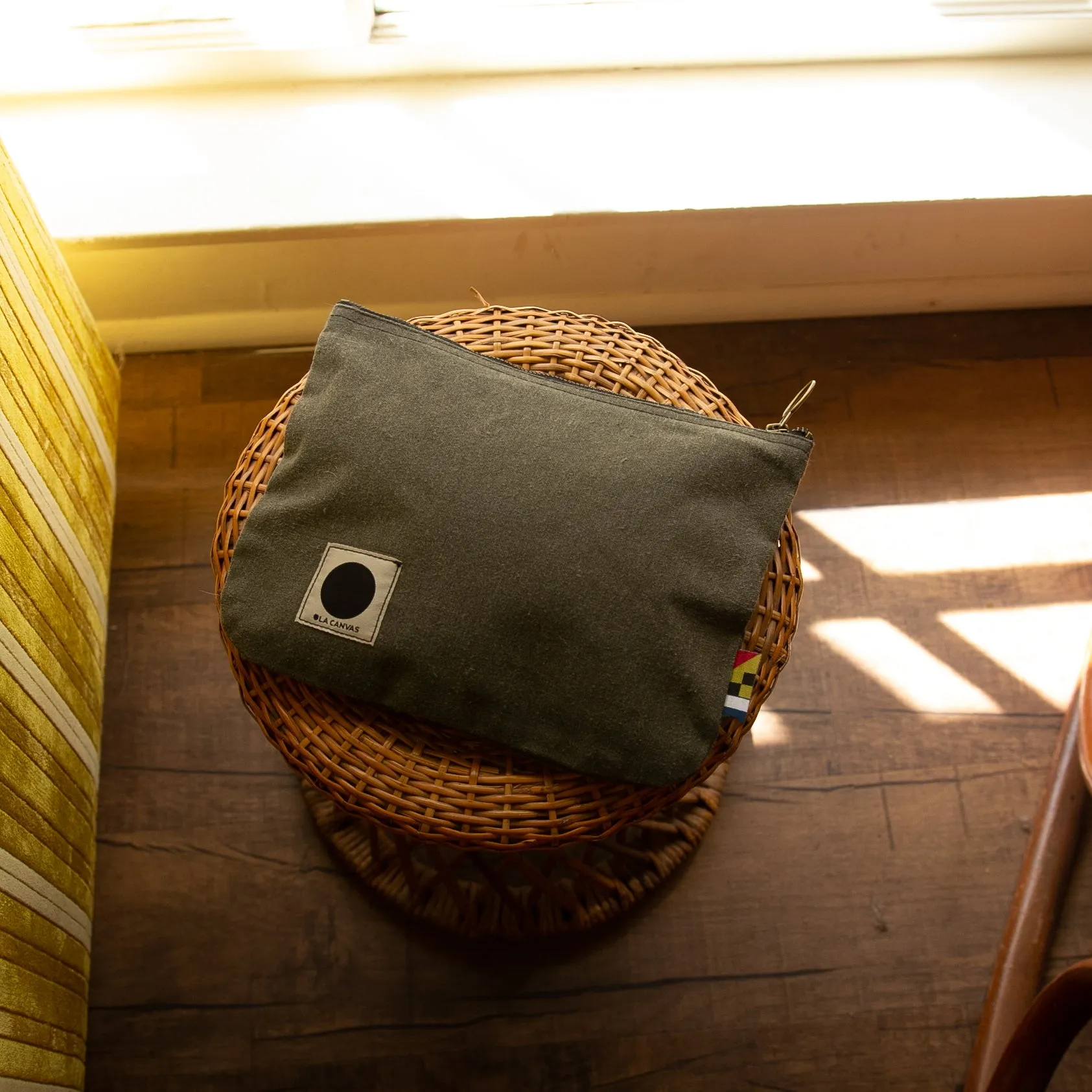 Ola Canvas Traveler Pouch