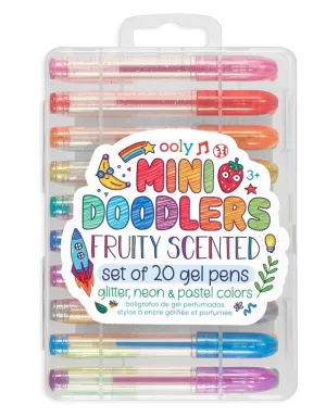 Ooly Mini Doodlers Fruit Scented Gel Pen Set