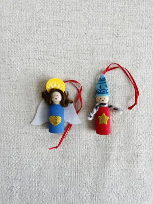 Peg Doll Ornament Kit