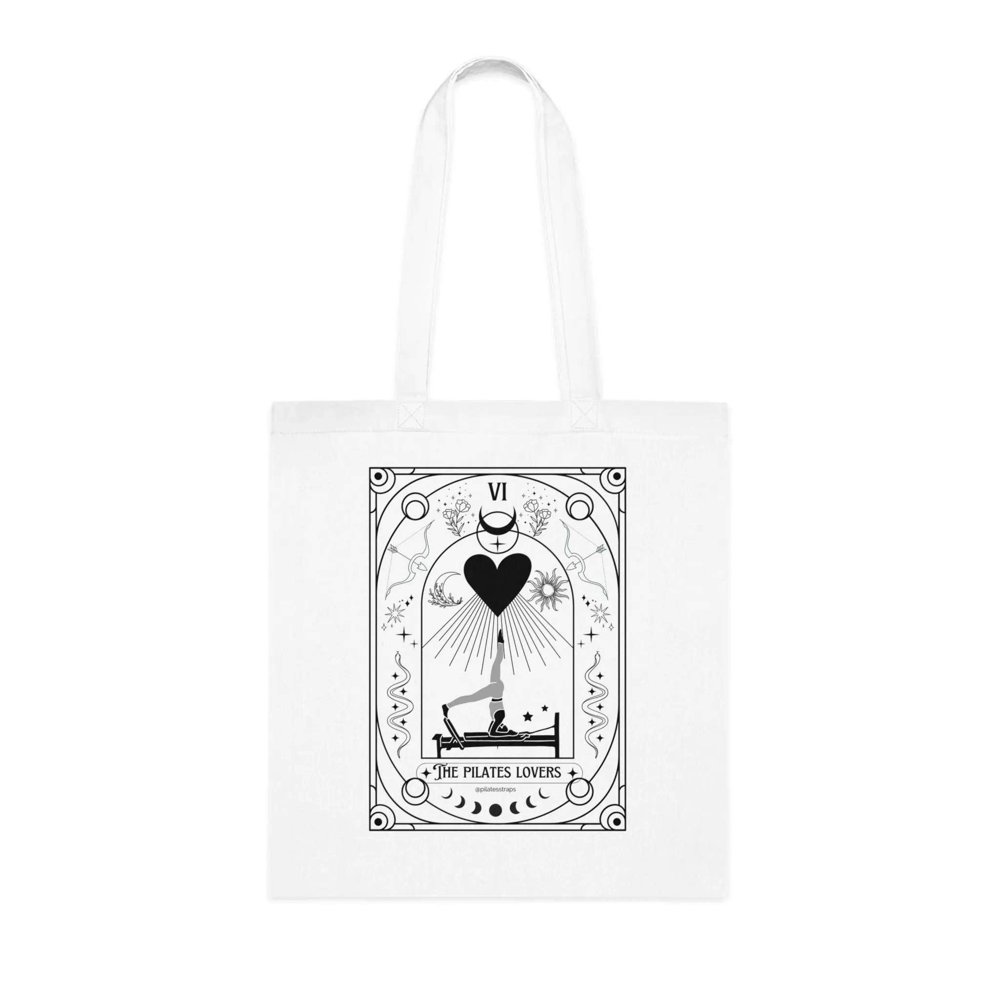Pilates Tarot & Magic Inspired Cotton Tote