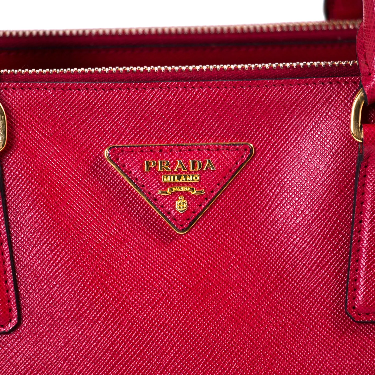 Prada Galleria Double Zip Tote Bag