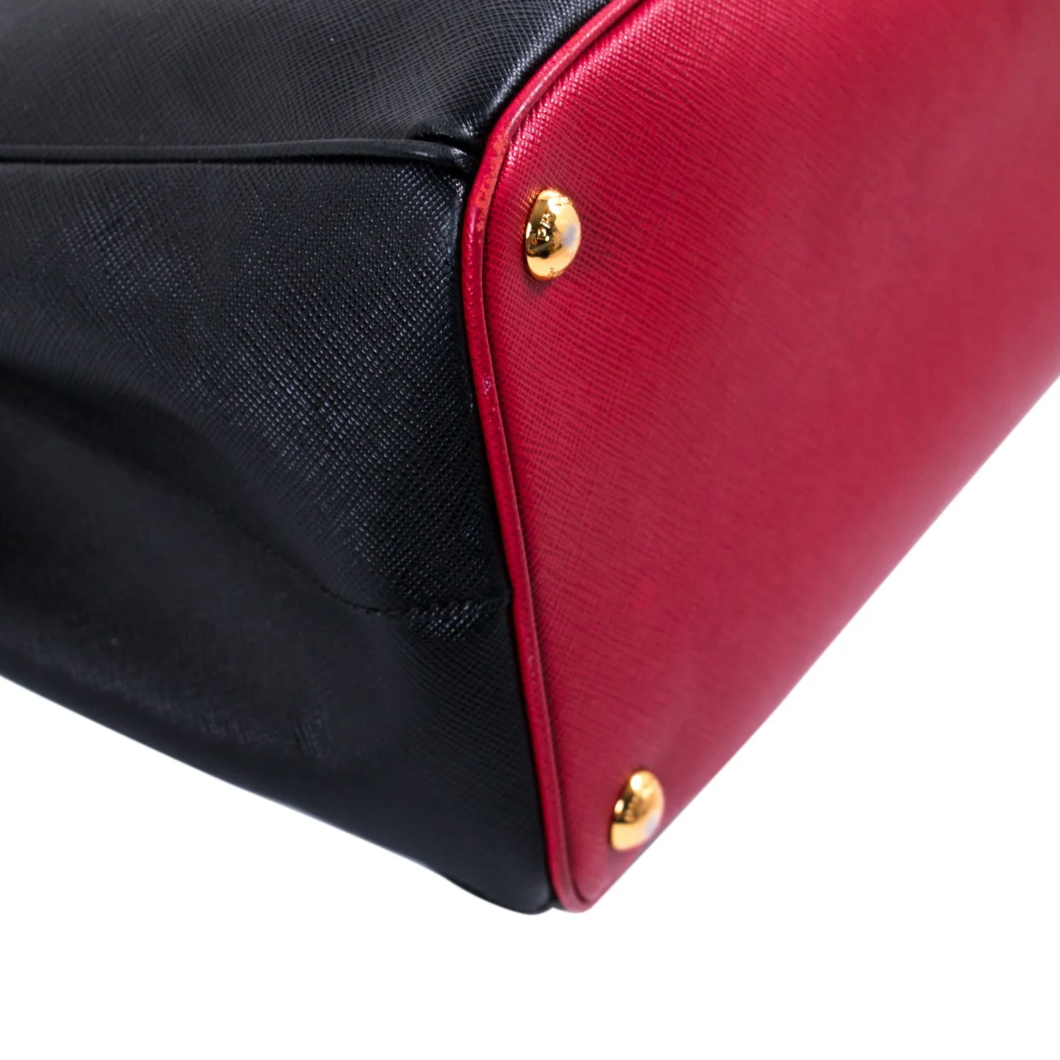 Prada Galleria Double Zip Tote Bag