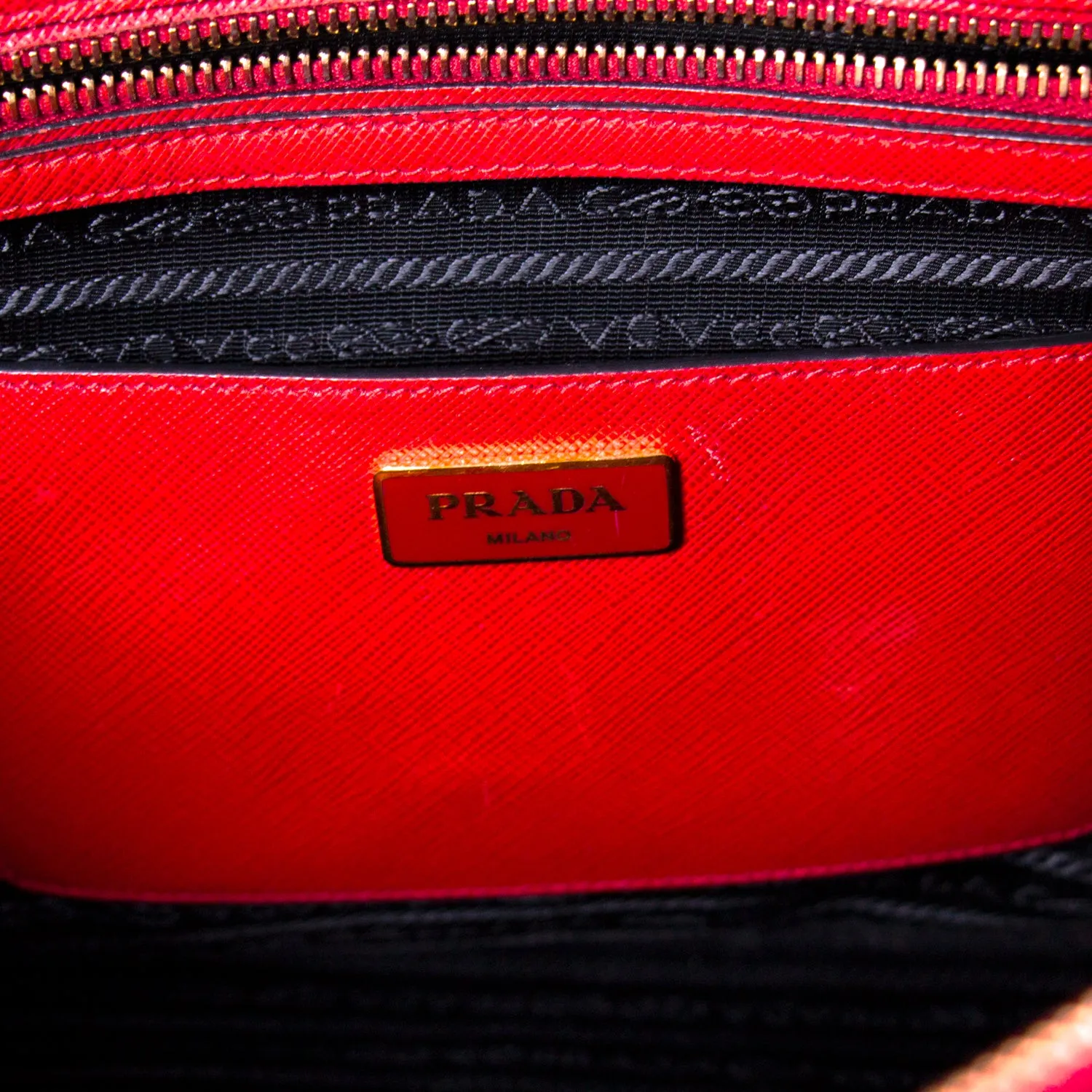 Prada Galleria Double Zip Tote Bag