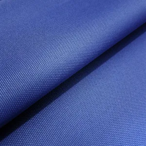 PU Coated Polyester Woven Waterproof Tough Durable Fabric Select Size - BLUE