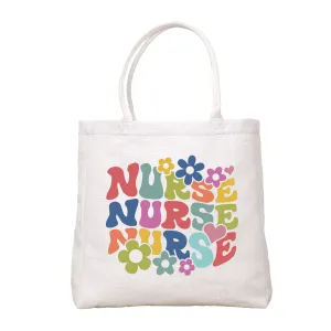 Retro Nurse Tote Bag