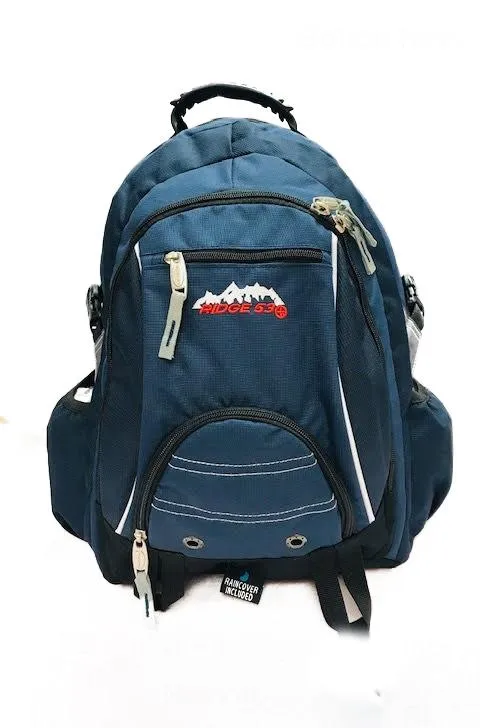 Ridge 53 - Bolton Backpack - Navy and White