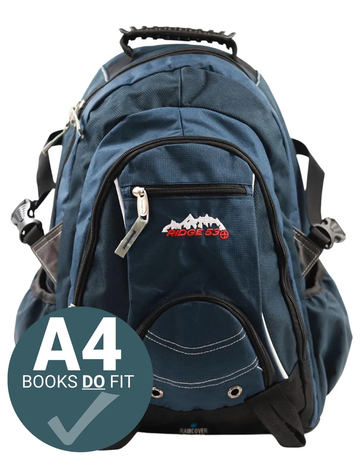 Ridge 53 - Bolton Backpack - Navy and White