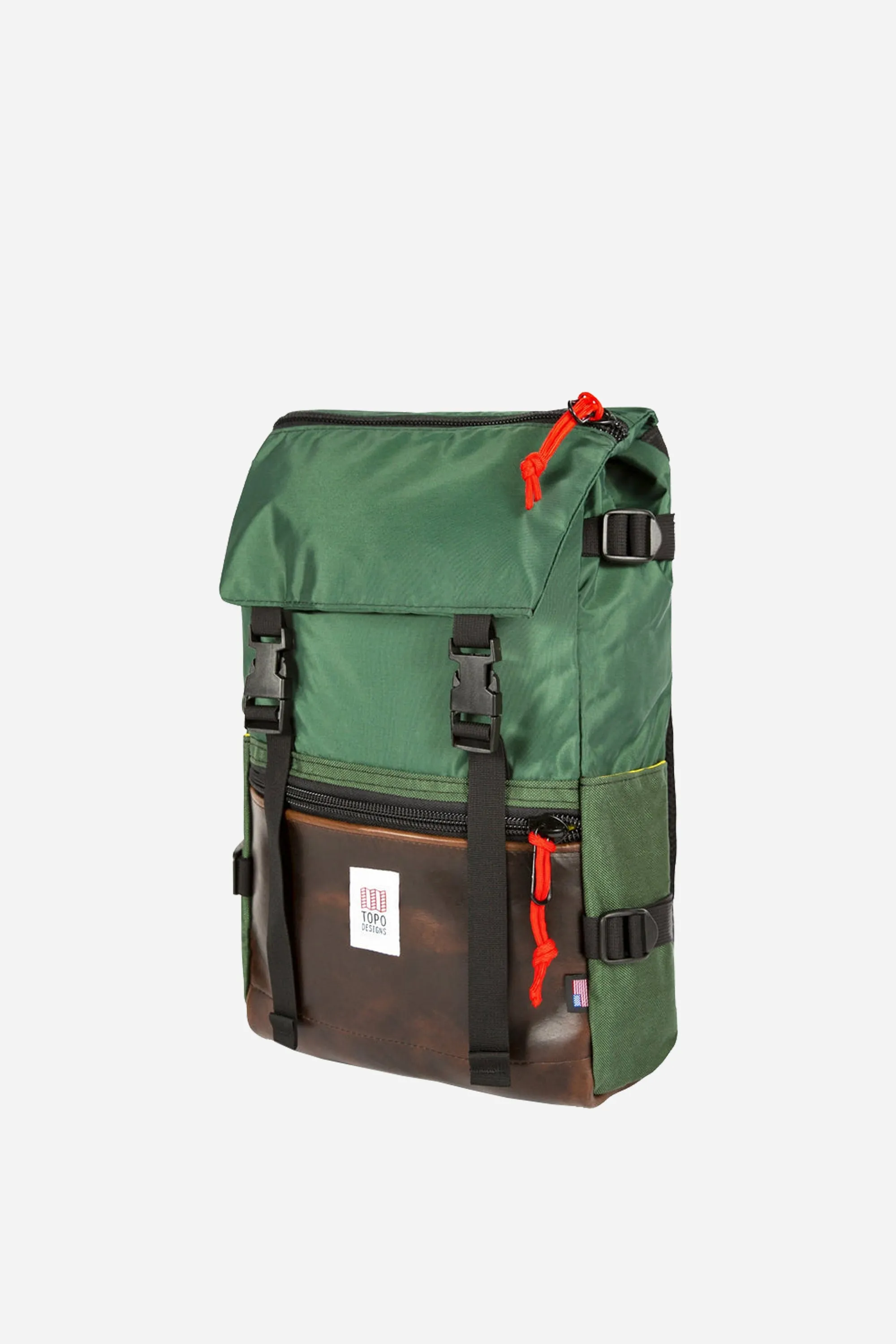 Rover Pack Leather Forest/Brown Leather