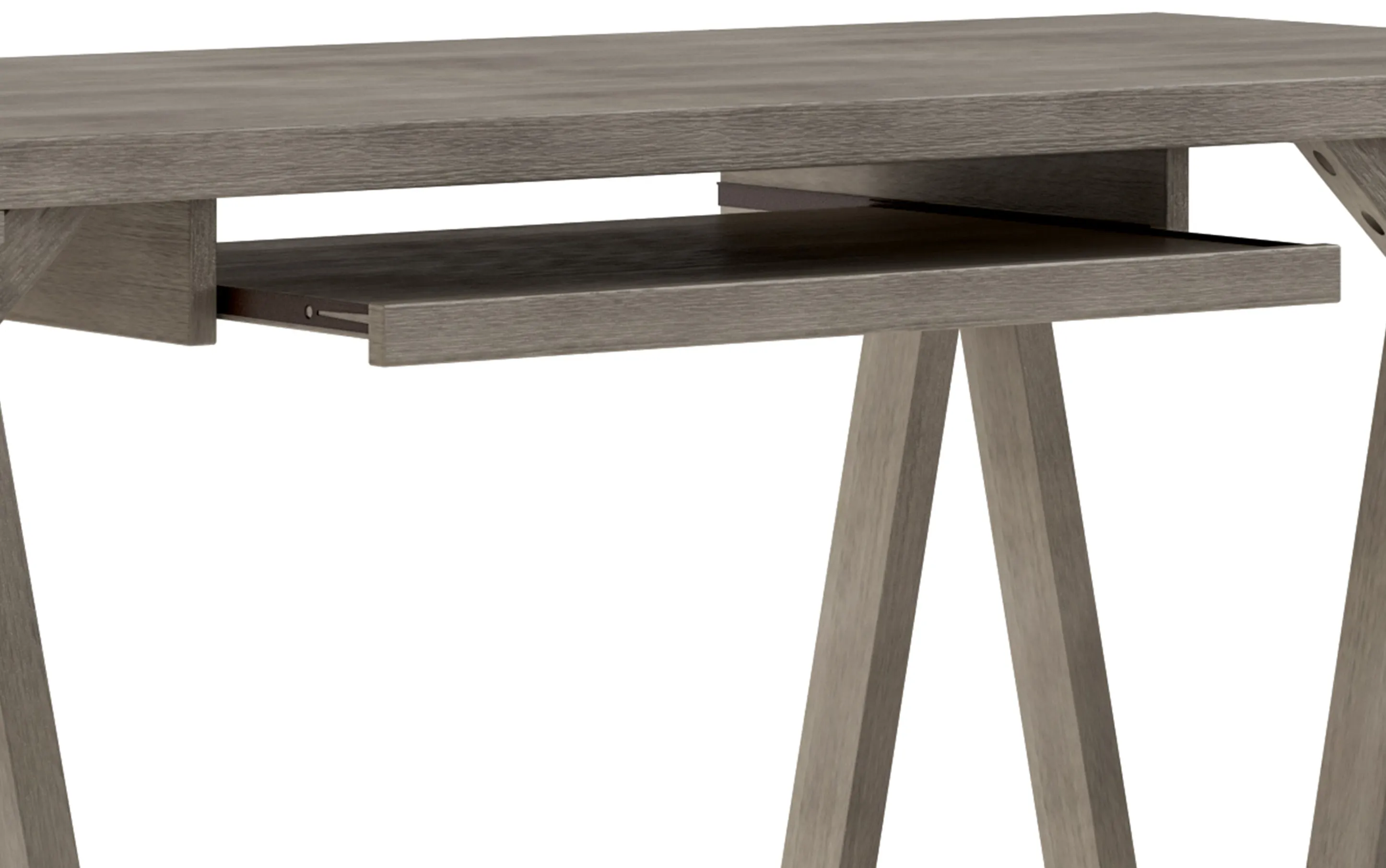 Sawhorse Wide Desk
