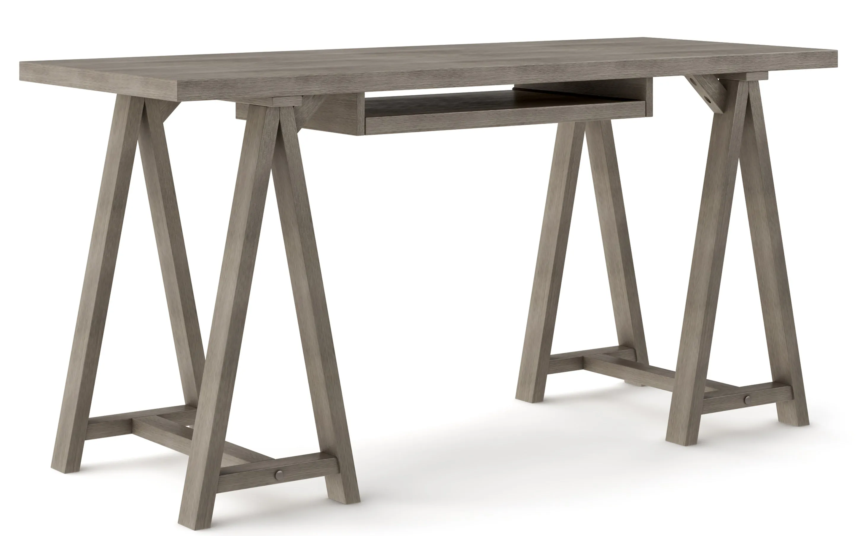 Sawhorse Wide Desk