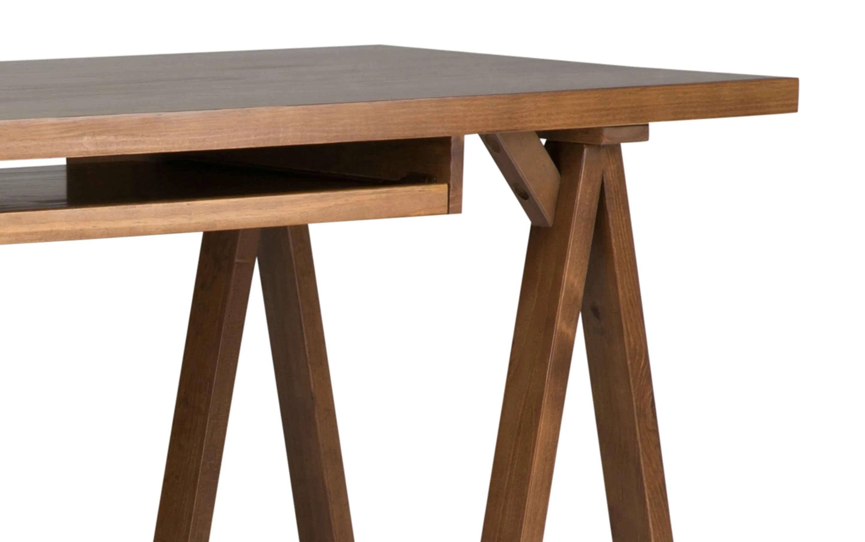Sawhorse Wide Desk
