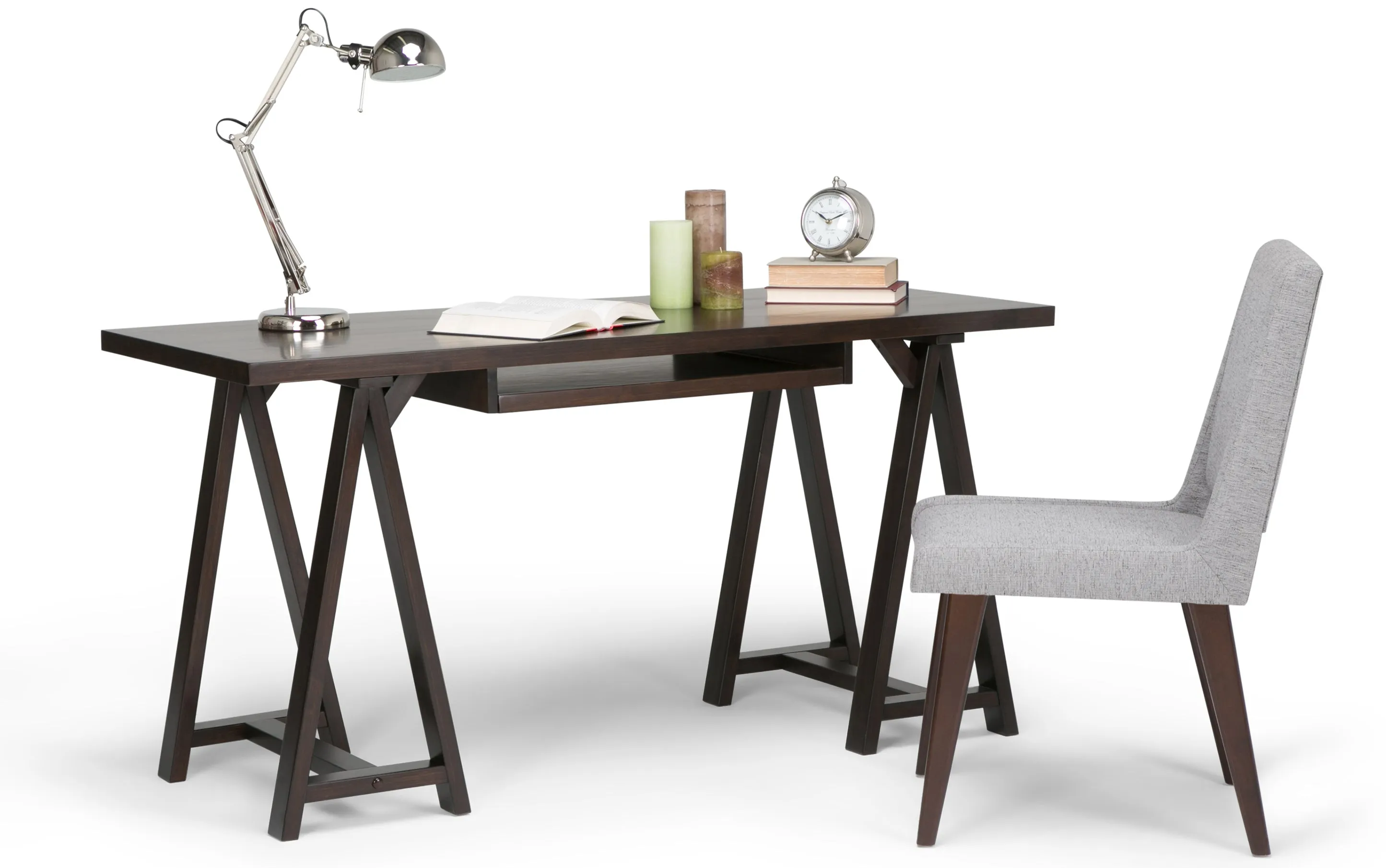 Sawhorse Wide Desk